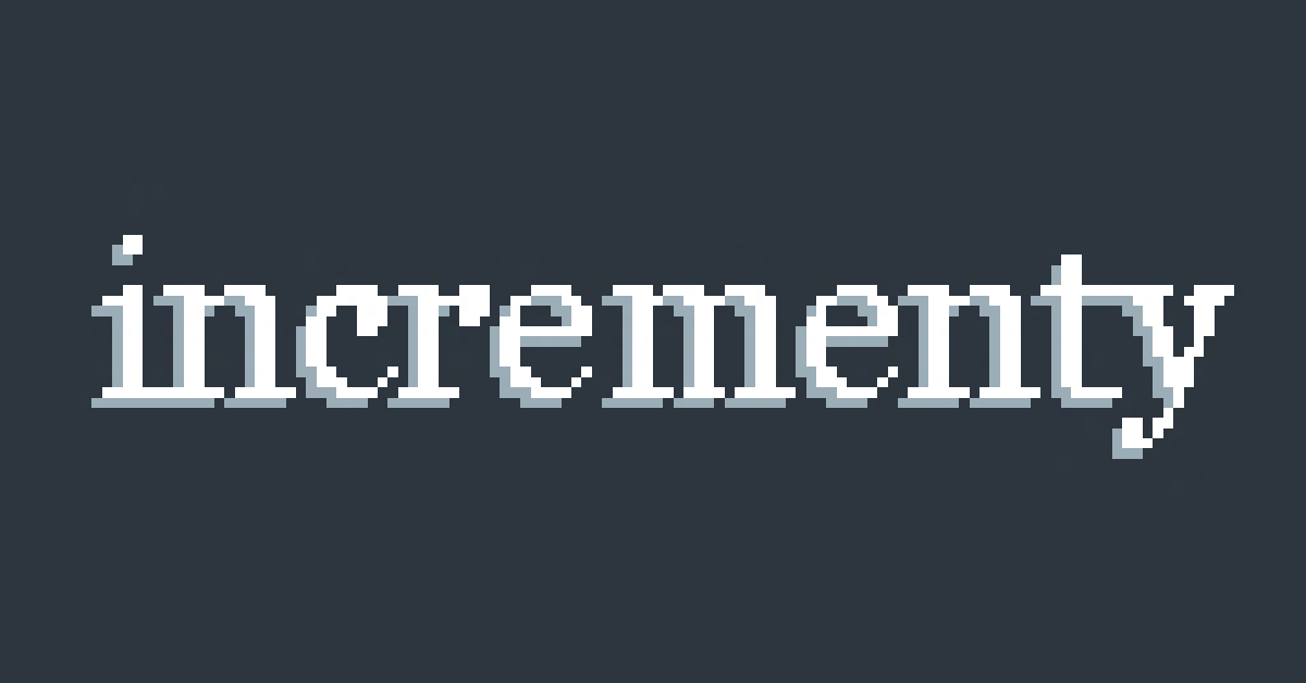 incrementy