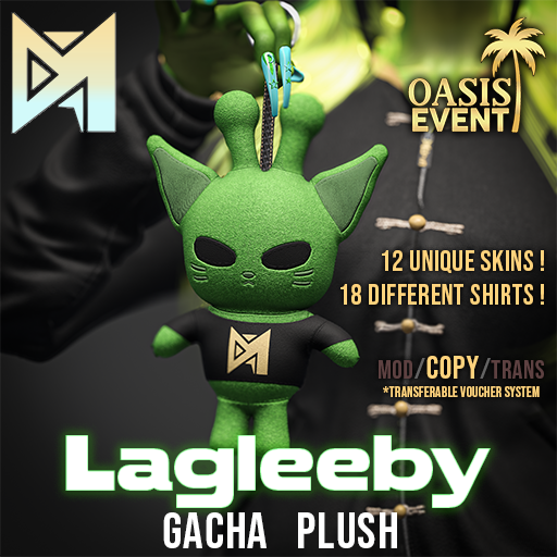 September 2026 - Holdable alien cat gacha style plush.