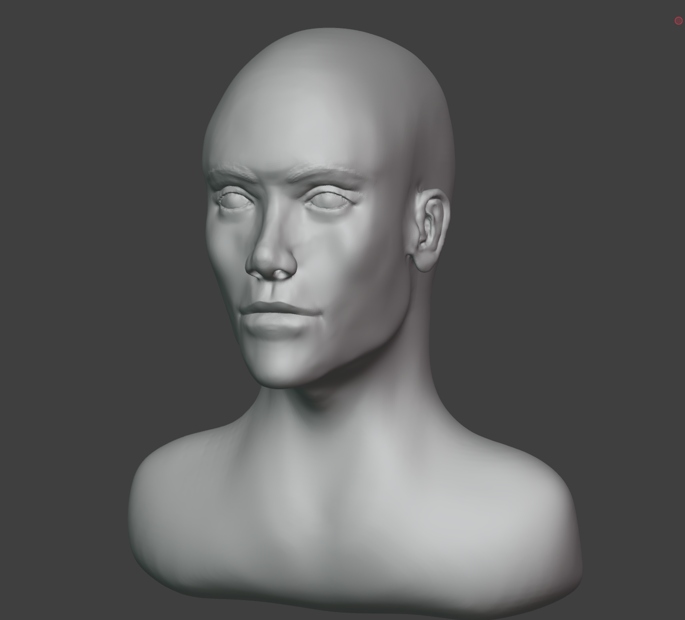 1/4/26 - Human male head based on photo reference